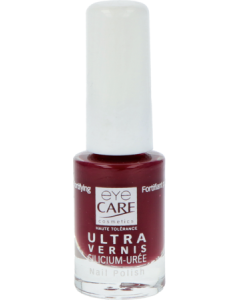 Eye Care Vernis Ongles Ultra Silicium Uree Rouge Sombre 4ml7