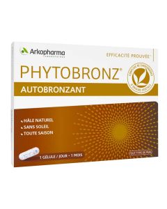 Arkopharma Phytobronz Autobronzant 30 gélules