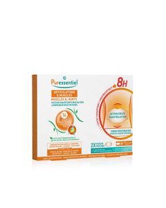 Puressentiel Patchs Chauffants Bas Du Dos Pure Heat Articulations et Muscles aux 14 Huiles Essentielles 2 Patchs 