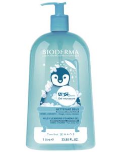 Bioderma Abcderm Moussant Nettoyant Doux 1 L