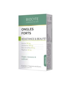 Biocyte Ongles Forts 40 gélules