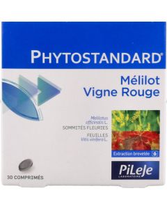 Pileje Phytostandard Mélilot Vigne Rouge Comprimés x30
