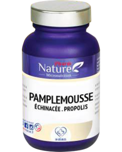 Pharm Nature Attitude Pamplemousse Echinacée Propolis Gélules x30