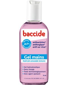 BACCIDE GEL MAINS - Parfum amande douce