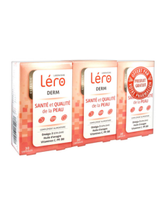 Léro Derm Nutrition 2 Boites + 1 Offerte