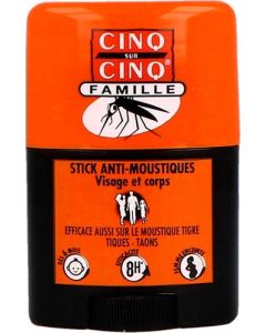 Cinq sur Cinq Stick Anti-Moustiques Famille 20ml
