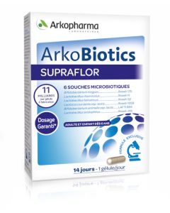 Arkopharma Arkobiotics Supraflor 14 gélules