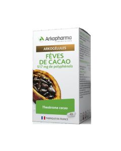 Arkopharma Arkogélules Fèves de Cacao 45 gélules
