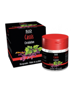 SID Nutrition Cassis  Circulation 30 Gélules