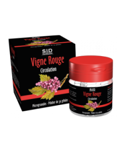 SID Nutrition Vigne Rouge Circulation 30 Gélules