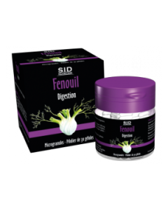 SID Nutrition Fenouil Digestion 30 Gélules