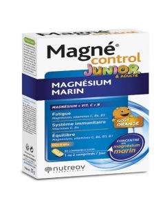 Nutreov Physcience Magné Control Junior & Adulte 30 Comprimés
