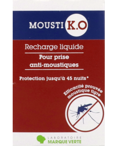 Moustiko Diffuseur Antimoustique Recharge Liquide 45ml