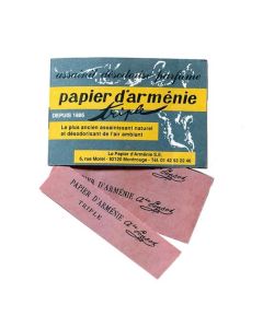 Papier d'Arménie Carnet Triple Douze Lamelles 12 Feuilles