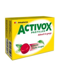 Arkopharma Activox Pastilles Acérola-fruits Rouges X 24