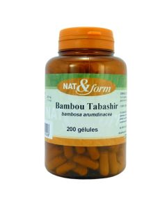 Nat&Form Bambou Tabashir 200 Gélules