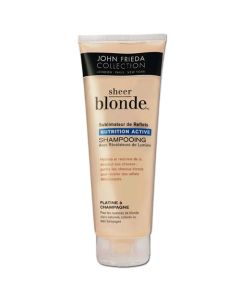 John Frieda Sheer Blonde shampoing Nutrition Active Platine à Champagne 250ml