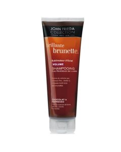 John Frieda Brillante Brunette shampoing Sublimateur d'Éclat Volume Chocolat à Espresso 250ml