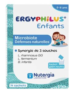 Nutergia Ergyphilus Enfants Probiotiques 14 sachets