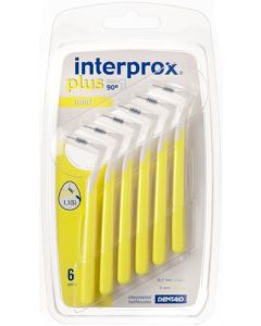 Interprox Plus Brossettes Interdentaires Jaunes Mini X6
