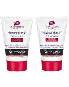 Neutrogena Crème Mains Non Parfumée 50ml X2