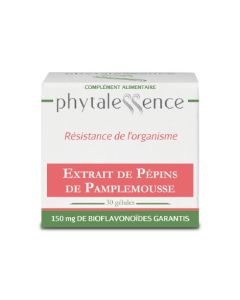 Phytalessence Extrait de Pépins de Pamplemousse 30 Gélules