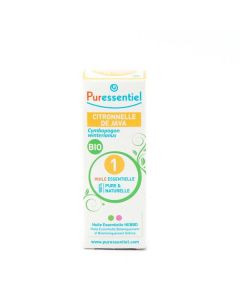 Puressentiel Huile Essentielle Citronnelle de Java Bio 10 ml