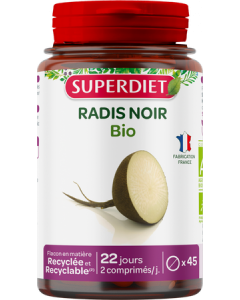 Superdiet Radis Noir Bio Comprimés x45