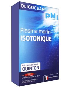 Oligocean Pmi (Plasma Marin Isotonique) - 20 Ampoules de 15ml