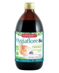 Superdiet Hygiaflore Rhubarbe Transit Boisson Bio - 480ml