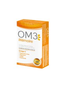 Om3 Mémoire - 15 Capsules + 15 Gélules