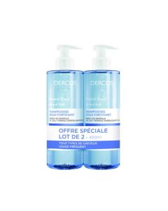 Vichy Dercos Technique Shampoing Minéral Doux 2x400 ml