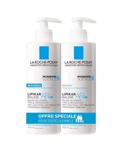 La Roche-Posay Lipikar Baume Ap+M Relipidant Anti-Grattage 2x400ml