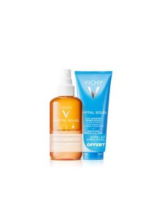 Vichy Capital Soleil Eau de Protection Sublimateur de Hâle SPF30 200 ml + Lait Apaisant Après-Soleil