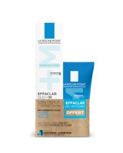 La Roche-Posay Effaclar Duo+M 40ml + Gel Moussant 50ml