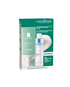 La Roche-Posay Coffret Hydraphase HA Riche 50ml + Eau Micellaire Peaux Sensibles 50ml
