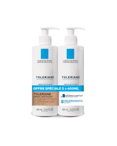La Roche-Posay Tolériane Dermo-Nettoyant 2x400ml