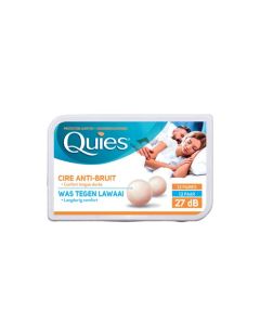 Quies Protection Auditive Cire Naturelle 12 paires