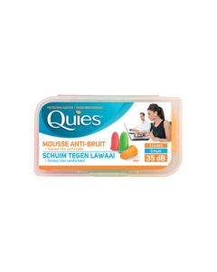 Quies Protection Auditive Mousses Fluo 3 paires