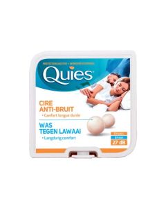 Quies Protection Auditive Cire Naturelle 8 paires