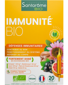 Santarome Bio Immunité Ampoules Buvables 10ml x20