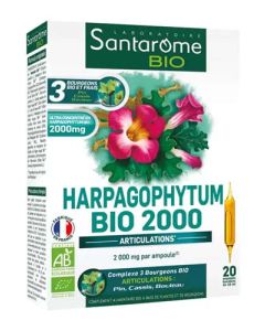 Santarome Bio Harpagophytum 2000 Ampoule Buvable 10ml x20