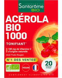 Santarome Bio Acérola 1000 Comprimés x20