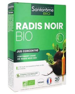 Santarome Bio Radis Noir Ampoule Buvable 10ml x20
