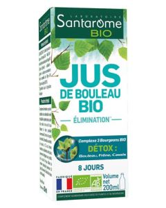 Santarome Bio Jus Bouleau Solution Buvable 200ml