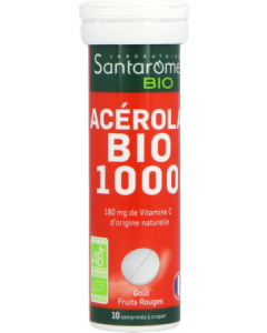 Santarome Bio Acérola 1000 Comprimés x10
