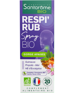 Santarome Respi' Rub Spray Bio 20ml