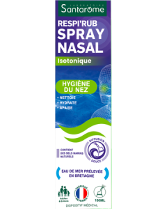 Santarome Bio Respi'Rub Spray Nasal Isotonique 100ml