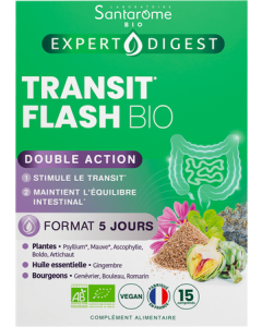 Santarome Transit Flash Bio Comprimés x15