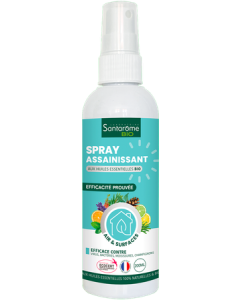 Santarome Spray Assainissant Bio aux 20 Huiles Essentielles 200ml